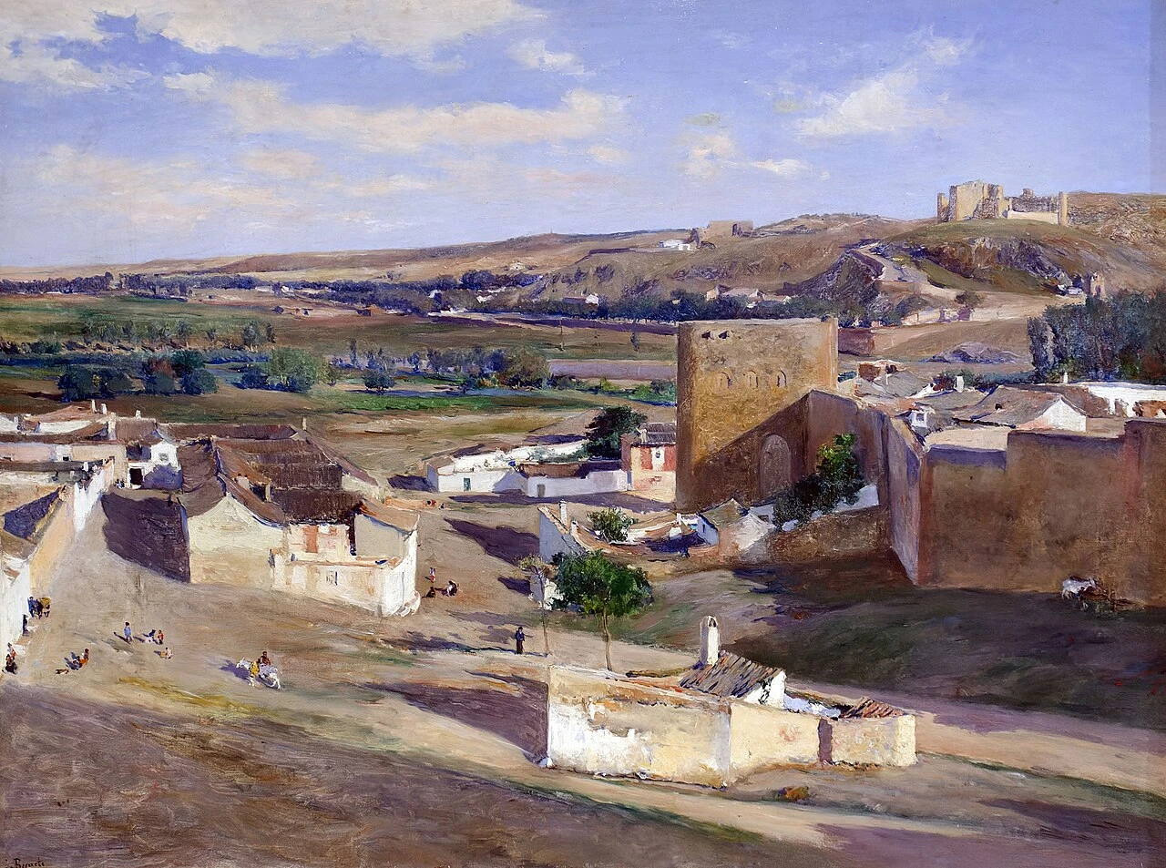 1845-Aureliano de Beruete - La periferia esterna, Toledo
